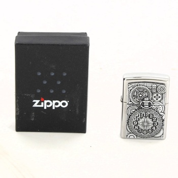 Benzínový zapalovač Pocket Watch Zippo