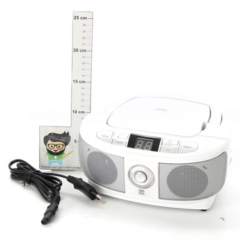 Radiopřijímač s CD Dual P 49-1 Boombox
