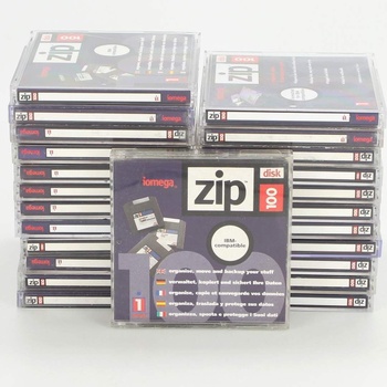 Zálohovací diskety - zip disk Iomega 100 MB
