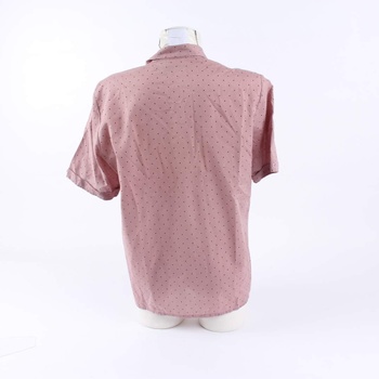 Dámská košile odstín růžové s puntíky