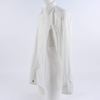 Pánská košile bílá s dlouhými rukávy