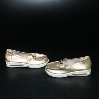 Dámská volnočasová obuv zlatá velikost 39