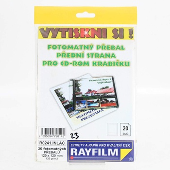 Fotopapíry Rayfilm pro CD obal 120g/m2