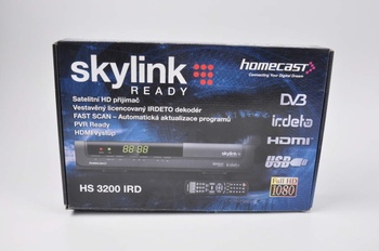 Satelitní přijímač Homecast HS 3200 IR