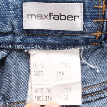 Dámské džíny Maxfaber modré