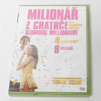 DVD film Milionář z chatrče