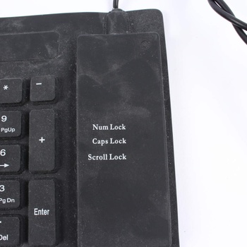 Silikonová klávesnice černá USB