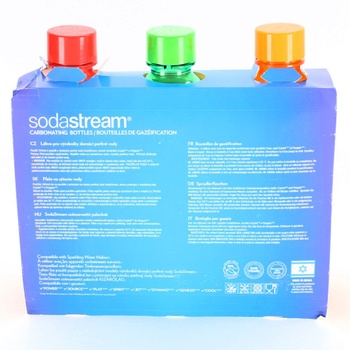 Lahve Sodastream k výrobníku sody 3 x 1 litr