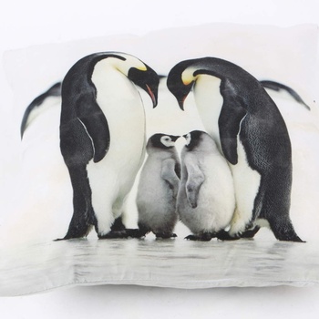 Polštář s motivem tučňáků