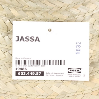 Slaměný klobouk IKEA Jassa