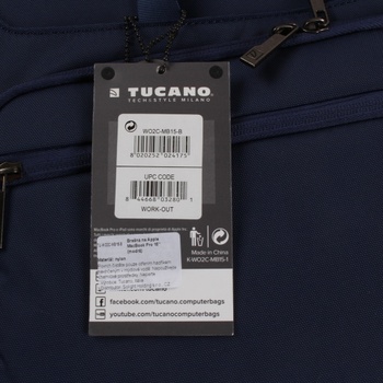 Brašna na notebook/tablet Tucano 15'' modrá
