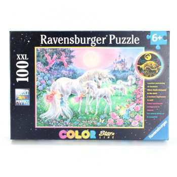 Puzzle 100 Ravensburger 136704 jednorožci
