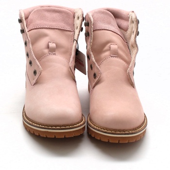 Dámské růžové zimní boty Tamaris 
