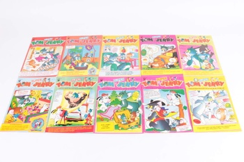 Časopisy Tom a Jerry číslo 1 - 10