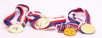 Sada medailí 4 ks