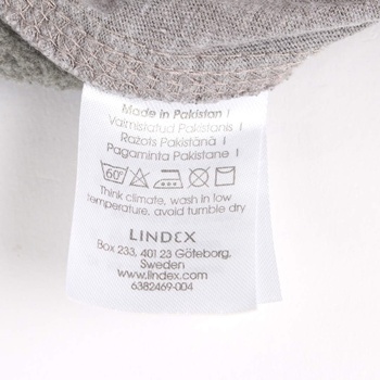 Dětské tepláky s tkaničkami Lindex šedé