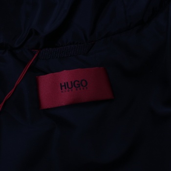 Pánská dlouhá bunda Hugo černá XL