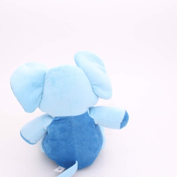 Plyšová hračka modrý slon Mikro