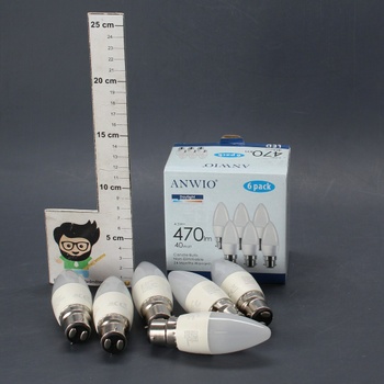 LED žárovky Anwio B22 LED Candle Bulbs