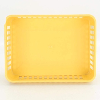 Sada plastových košíků žlutá