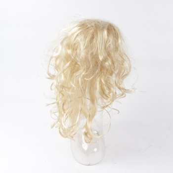 Paruka blond vlnité vlasy 50 cm