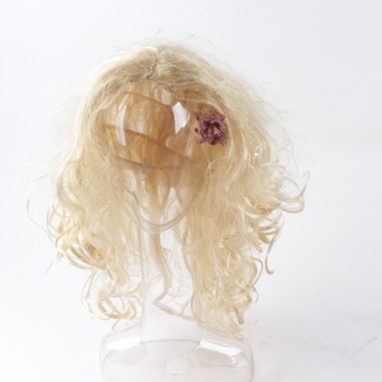 Paruka blond vlnité vlasy 50 cm