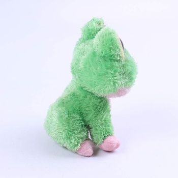 Plyšová hračka žabička zelená