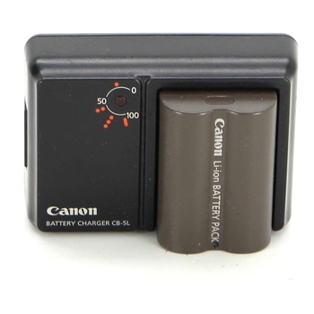 Nabíječka Canon CB-5L + baterie Canon Li-ion