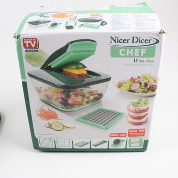 Kráječ TV products Nicer Dicer Chef zelený