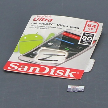 MicroSDHC karta Sandisk SDSQUNS-064G-GN3MN 