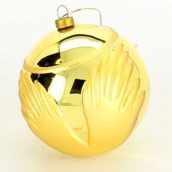 Vánoční koule Alessi Anděl zlatá AMJ13 6 GD