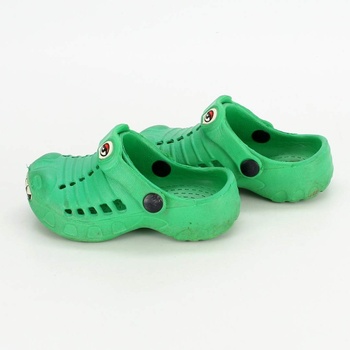 Dětské crocsy krokodýl zelené
