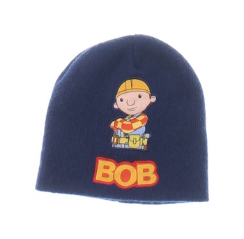 Dětská čepice s nápisem BOB