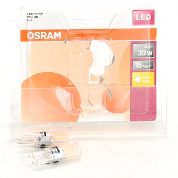 LED žárovka Osram Star PIN 30 G9 2,6 W 2 ks
