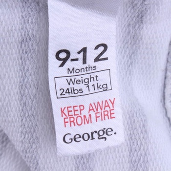 Dětské tričko George odstín šedé 