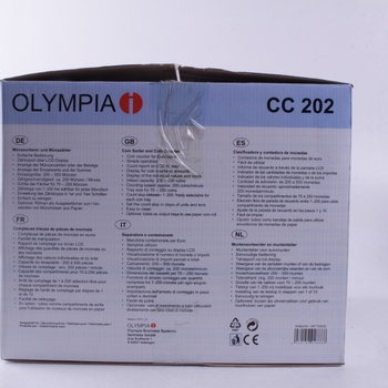 Počítačka peněz Olympia CC 202 