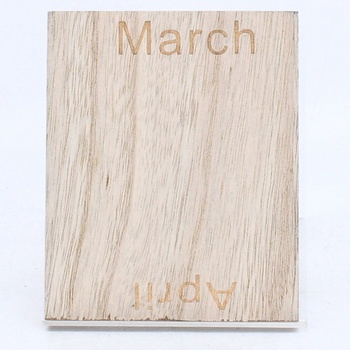 Dřevěný kalendář Maturi store