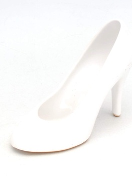 Keramická bílá bota a střevíček