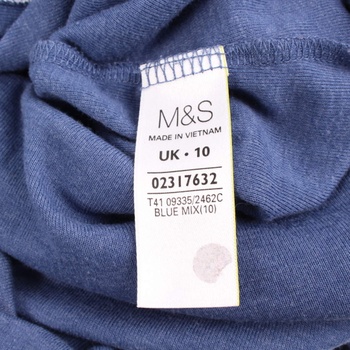 Dámské tričko Marks & Spencer modrobílé