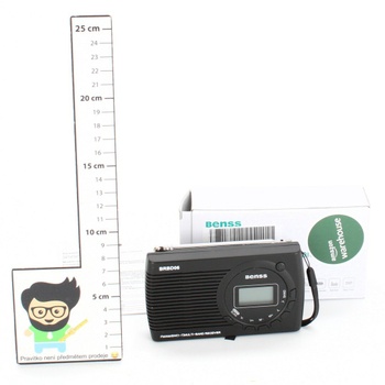 Přenosné rádio malé Benss BRBD05