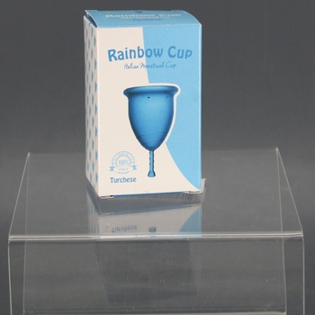 Menstruační kalíšek Rainbow cup modrý