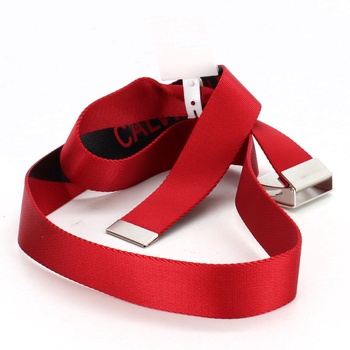 Pánský pásek Calvin Klein K50K504685 červený