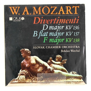 Gramofonová deska W. A. Mozart Divertimenti