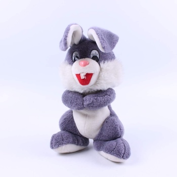 Plyšová hračka králík fialový