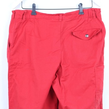 Pracovní kalhoty pánské červené