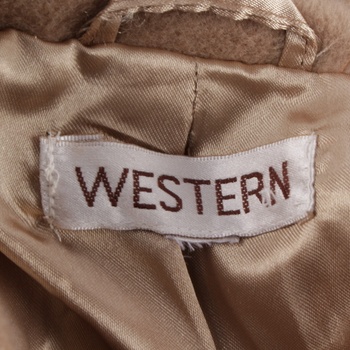 Dámský kabát Western béžový