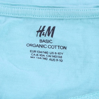 Dívčí tričko H&M odstín modré