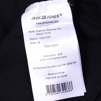 Pánská vesta Jack&Jones Premium černá