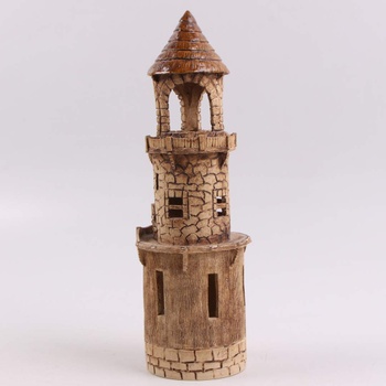 Věž se střechou z keramiky 