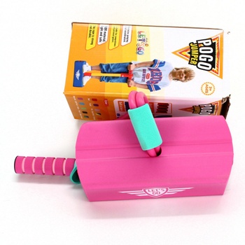 Skákací hračka Toyzey Pogo Jumper růžový